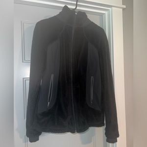 Black Soft Fleece Jacket
